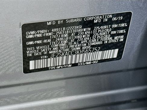 Used 2019 Subaru Forester w/ Alloy Wheel Package AWD/4WD image 12