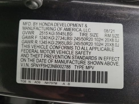 Used 2022 Honda Pilot Special Edition image 33