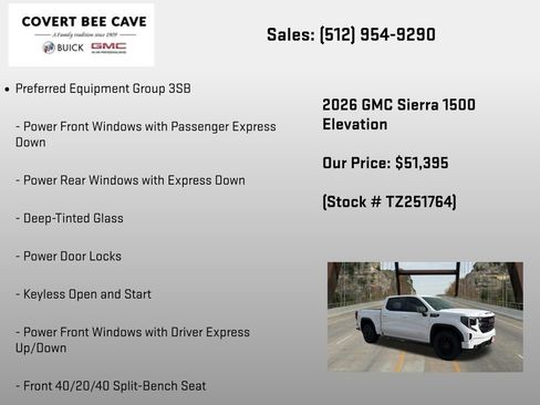 New 2026 GMC Sierra 1500 Elevation AWD/4WD image 6