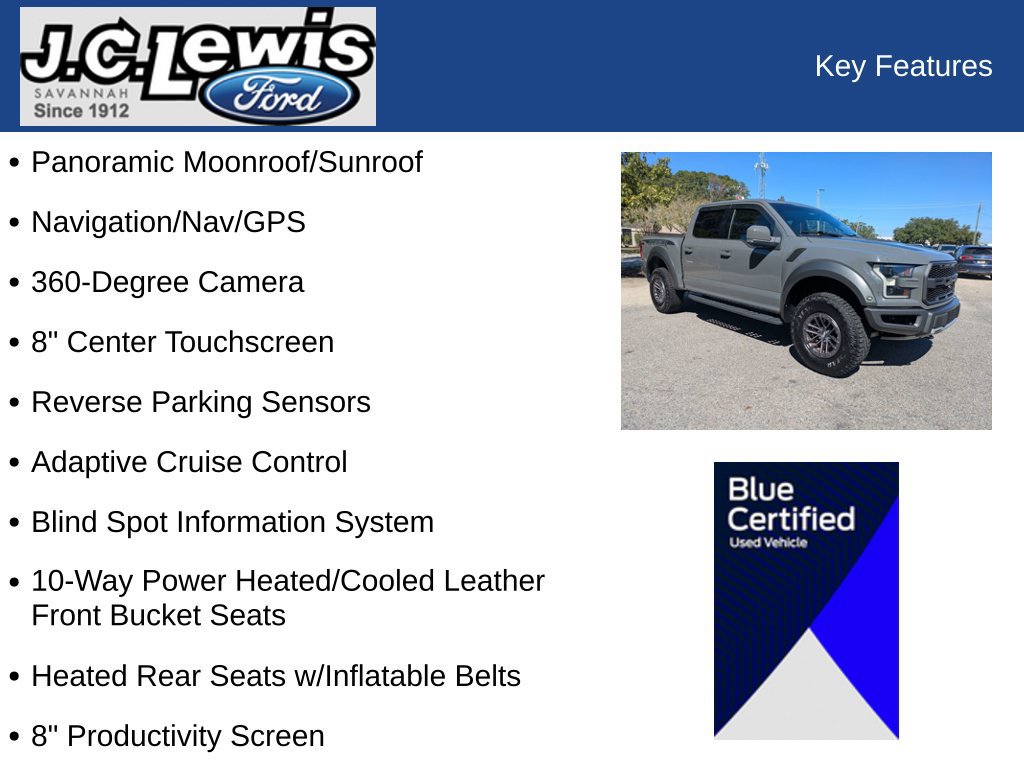 Used 2020 Ford F150 Raptor w/ Equipment Group 802A Luxury AWD/4WD image 36