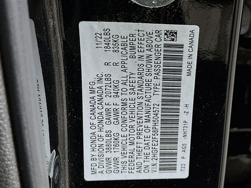 Used 2023 Honda Civic Sport image 12