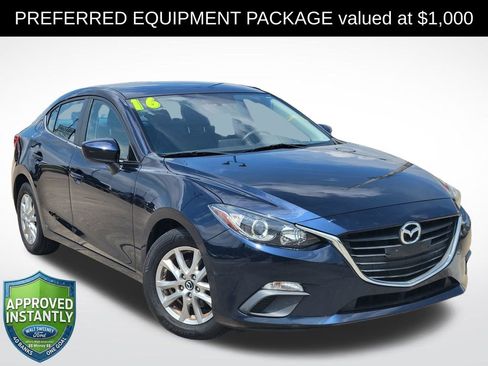 Used 2016 MAZDA MAZDA3 i Sport w/ Preferred Equipment Package FWD image 1