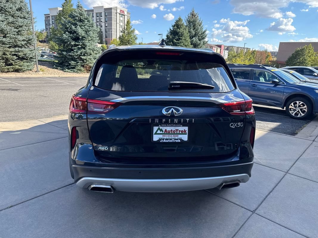 Used 2021 INFINITI QX50 Luxe AWD/4WD image 8