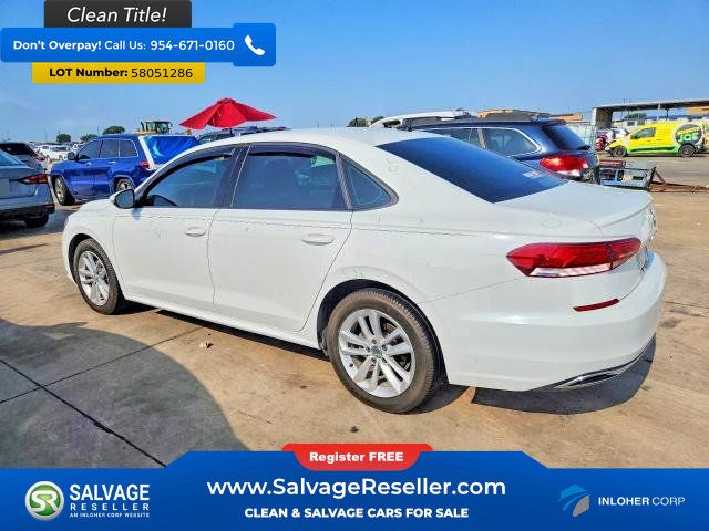 Used 2021 Volkswagen Passat 2.0T S w/ Luggage Net & Mats Package FWD image 3