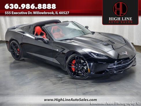 Used 2016 Chevrolet Corvette Stingray Coupe w/ 2LT Preferred Equipment Group RWD image 1