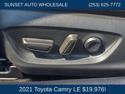 Used 2021 Toyota Camry LE w/ Cold Weather Package FWD image 24