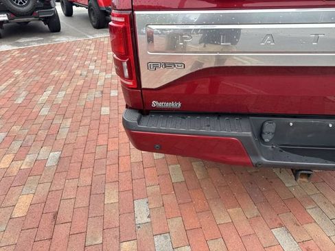 Used 2015 Ford F150 Platinum w/ Trailer Tow Package AWD/4WD image 16