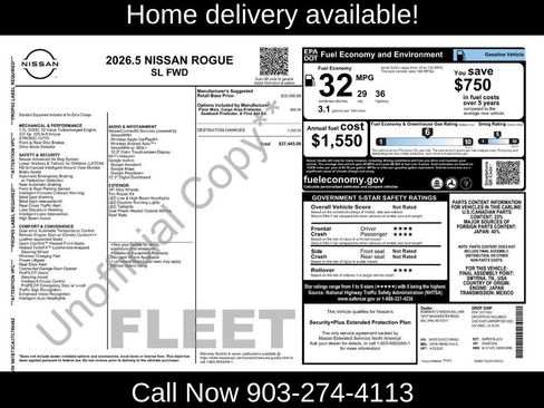 Used 2026 Nissan Rogue SL FWD image 9
