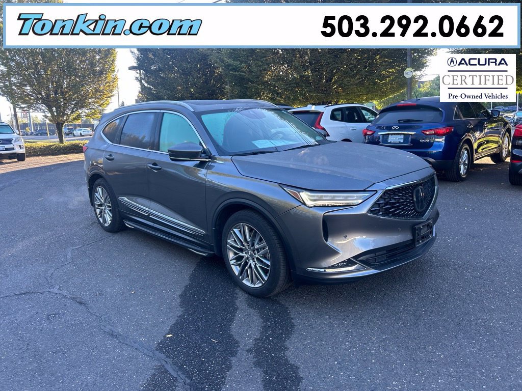Used 2022 Acura MDX w/ Advance Package AWD/4WD image 1