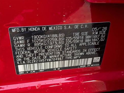 New 2027 Honda HR-V Sport image 18