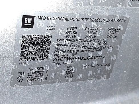 Used 2020 Chevrolet Silverado 1500 Custom w/ Custom Value Package image 33