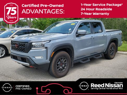 Used 2023 Nissan Frontier Pro-X w/ Pro-X Premium Package RWD image 1