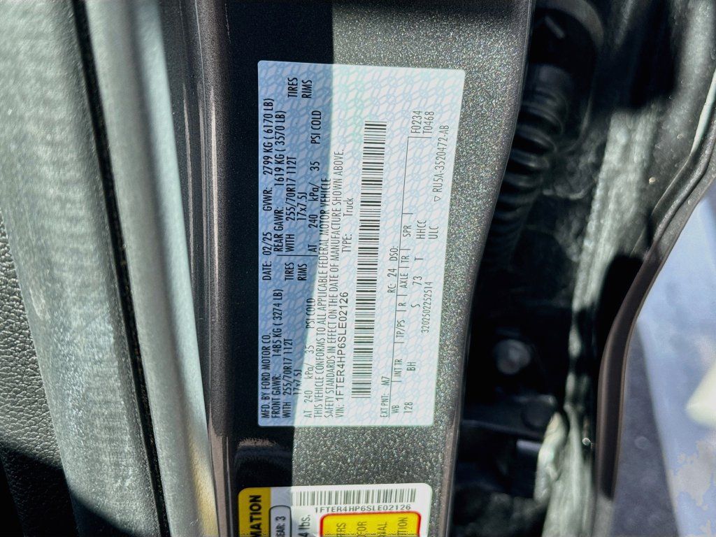 Used 2025 Ford Ranger XLT AWD/4WD image 6