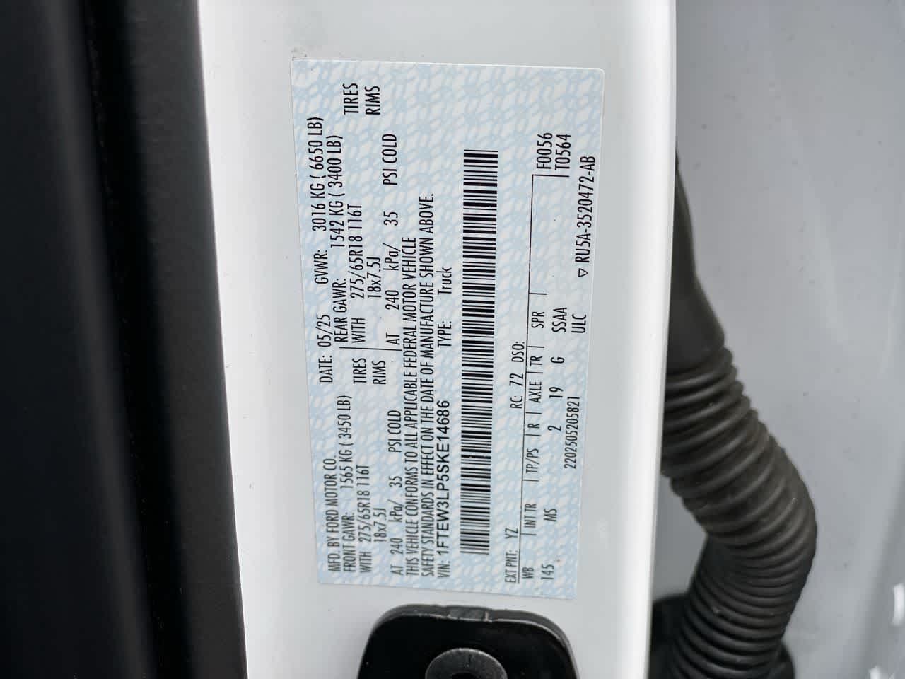 Used 2025 Ford F150 XLT w/ Equipment Group 301A Standard AWD/4WD image 28