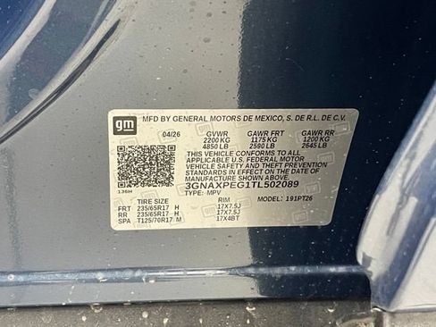 New 2026 Chevrolet Equinox LT w/ Safety and Technology Package AWD/4WD image 22