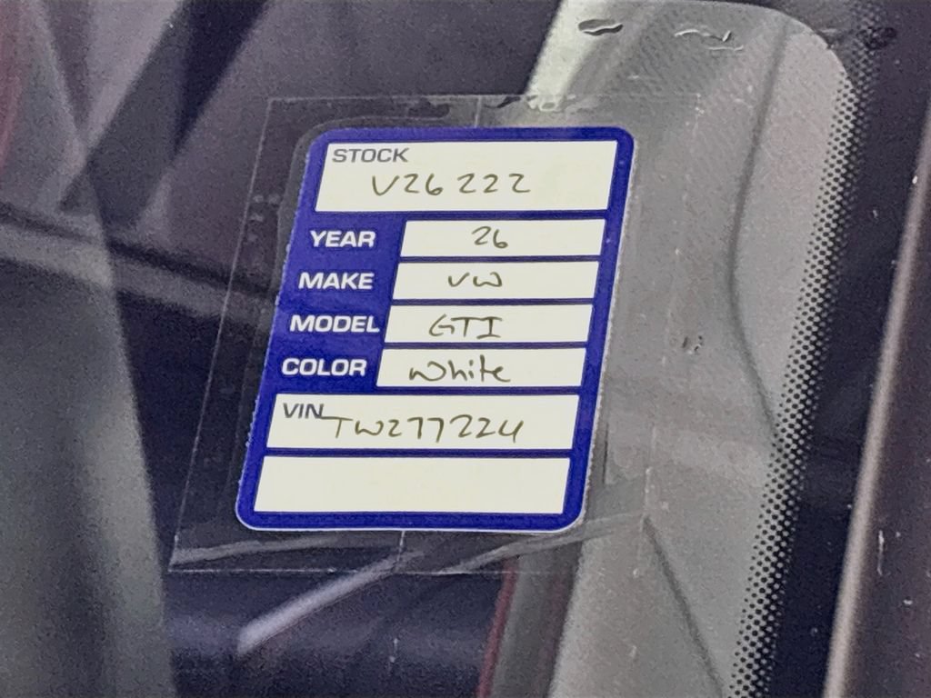 New 2026 Volkswagen GTI SE FWD image 26