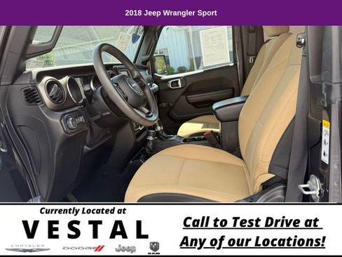 Used 2018 Jeep Wrangler Sport AWD/4WD image 12