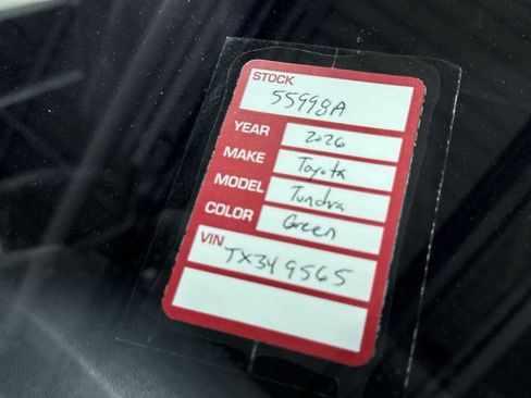 Used 2026 Toyota Tundra SR5 w/ TRD Performance Package (TMS) image 28