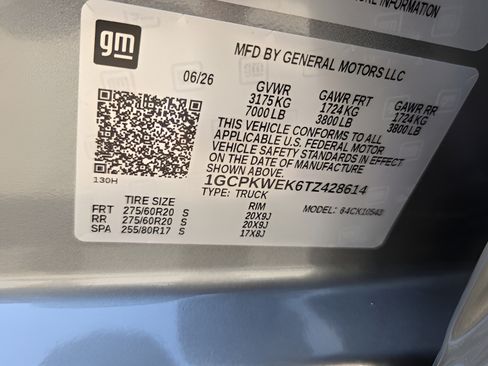 New 2026 Chevrolet Silverado 1500 RST w/ RST Select Package AWD/4WD image 16