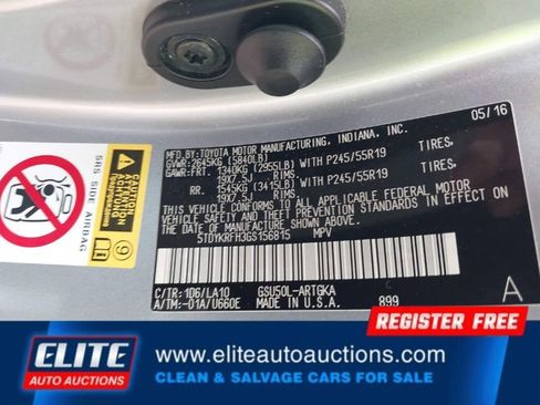 Used 2016 Toyota Highlander Limited image 17