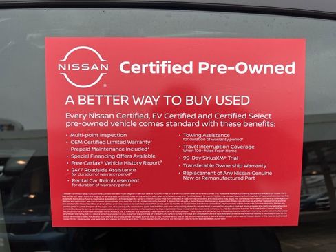 Certified 2024 Nissan Sentra SV w/ All-Weather Package image 8