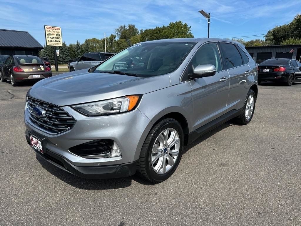 Used 2021 Ford Edge Titanium w/ Cargo Accessory Package AWD/4WD image 1