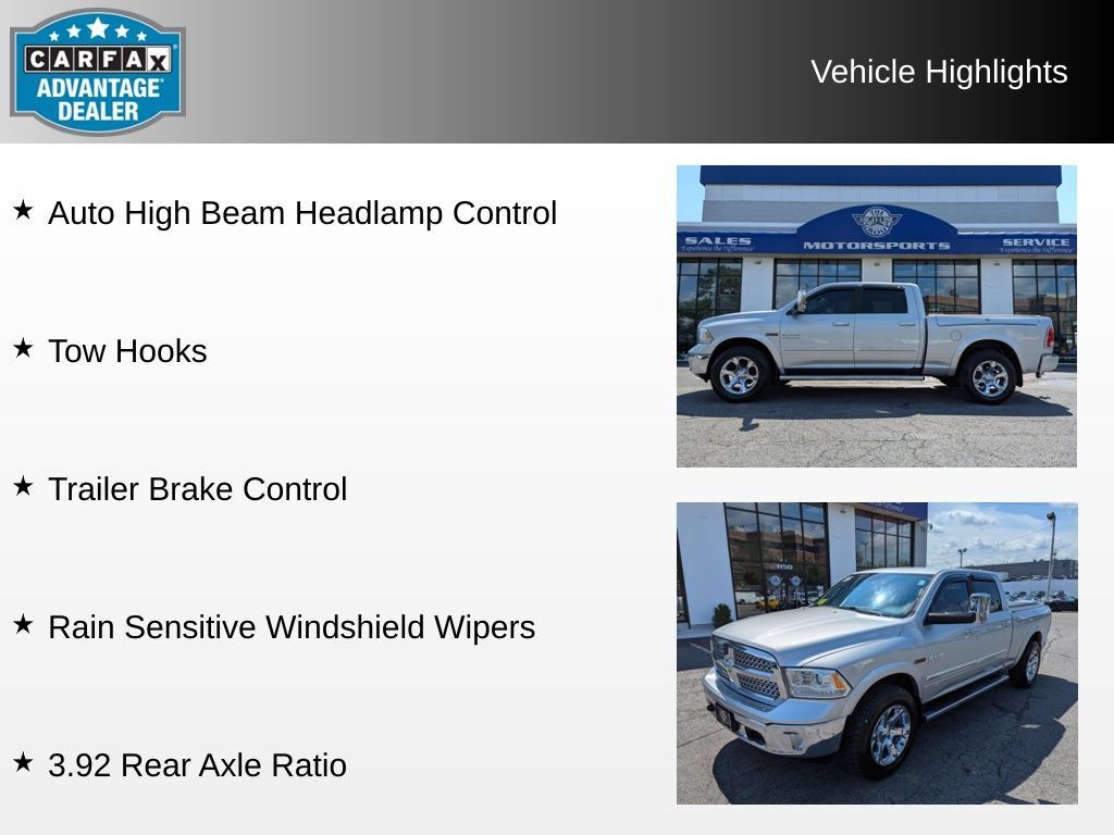 Used 2014 RAM 1500 Laramie w/ Trailer Tow Group AWD/4WD image 8