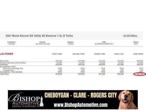 Used 2021 Buick Encore GX Essence image 11