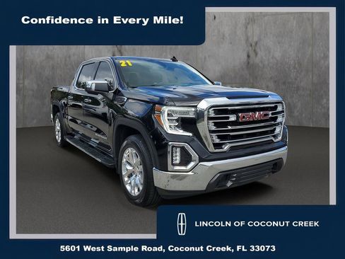 Used 2021 GMC Sierra 1500 SLT w/ SLT Premium Package image 1