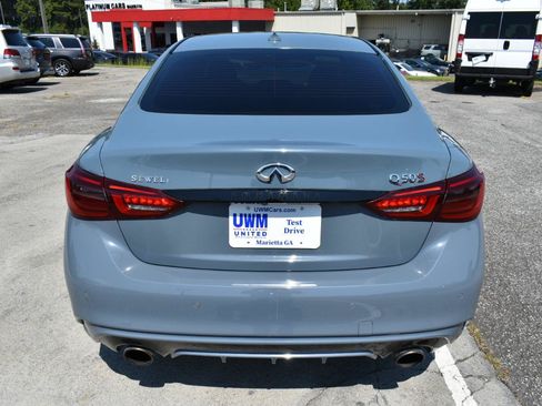 Used 2021 INFINITI Q50 Red Sport 400 RWD image 7