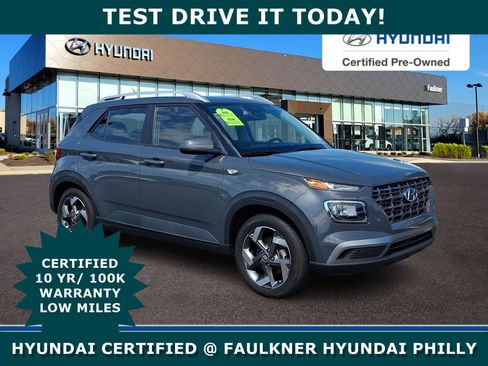 Certified 2024 Hyundai Venue SEL FWD image 1