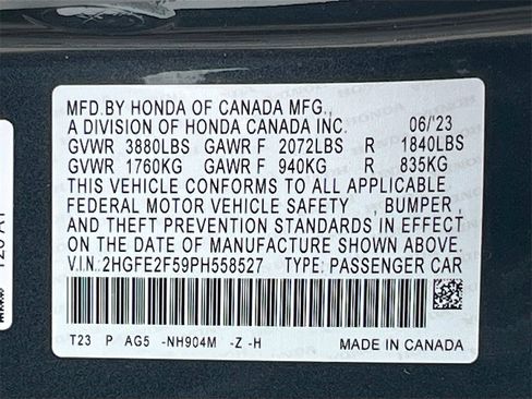 Used 2023 Honda Civic Sport image 29