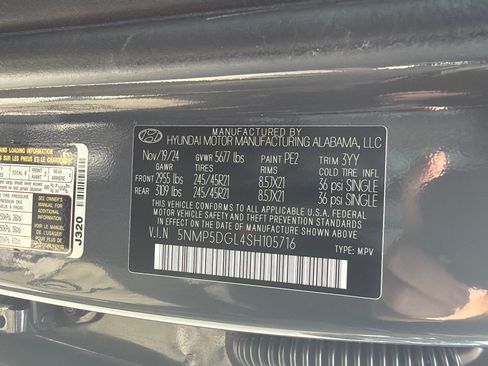 Certified 2025 Hyundai Santa Fe Calligraphy AWD/4WD image 36