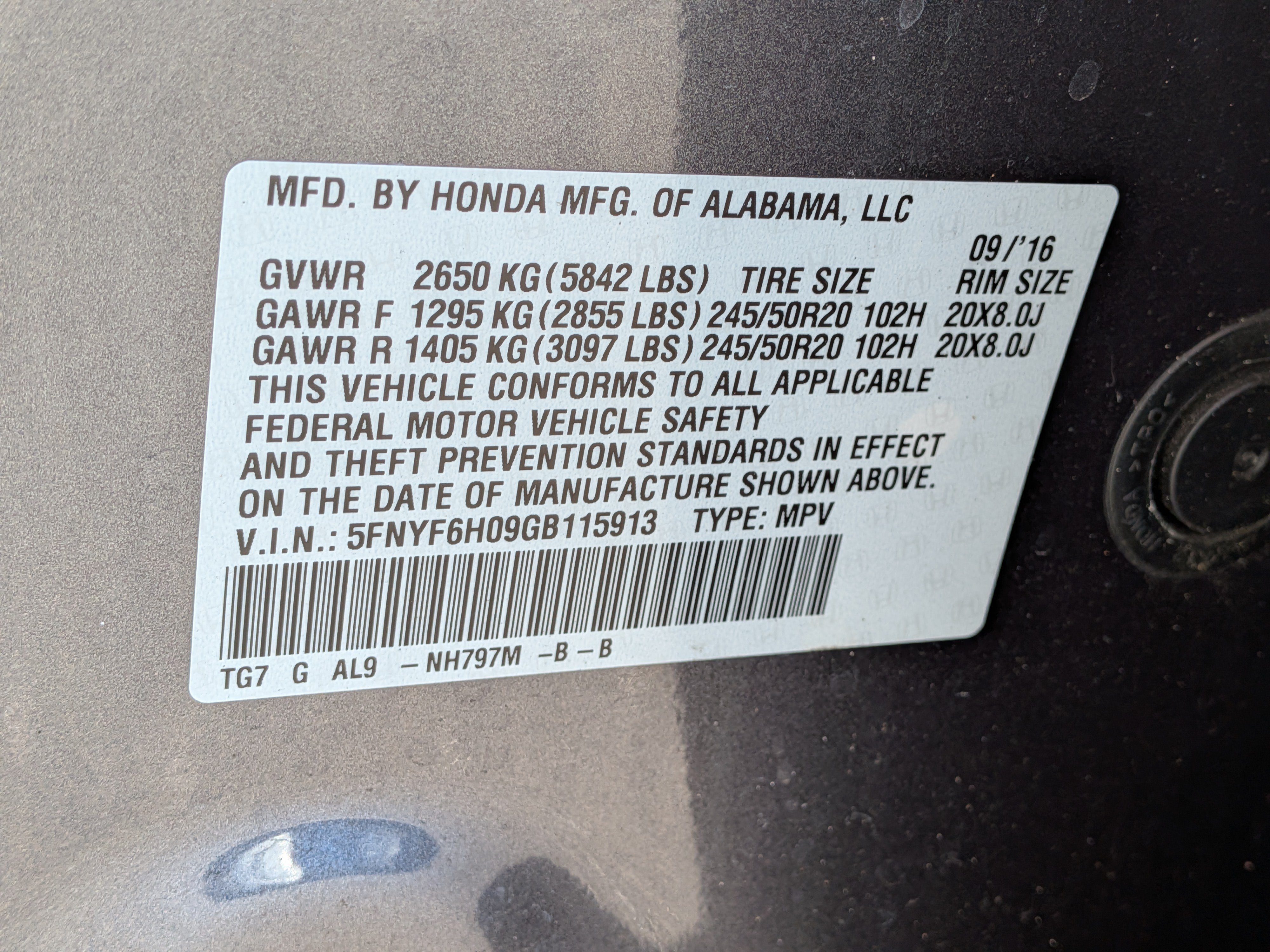 Used 2016 Honda Pilot Elite image 42