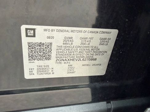 Used 2020 Chevrolet Equinox LS FWD image 21