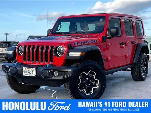 Used 2023 Jeep Wrangler Unlimited Rubicon 4xe AWD/4WD image 1
