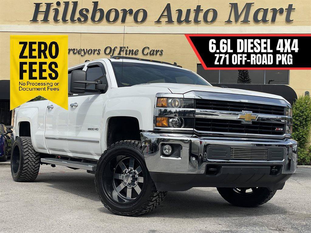 Used 2015 Chevrolet Silverado 2500 LTZ w/ Duramax Plus Package AWD/4WD image 1