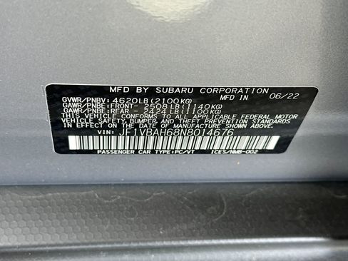 Used 2022 Subaru WRX Premium image 31