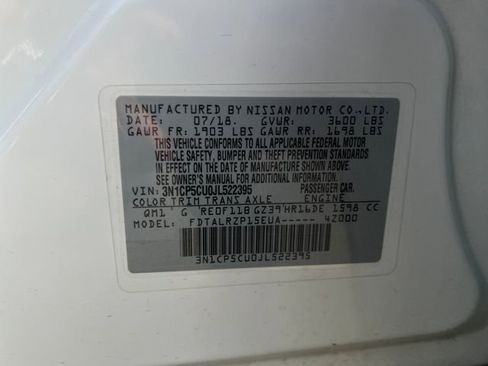 Used 2018 Nissan Kicks S w/ Exterior Package image 17