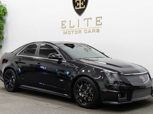 Used 2012 Cadillac CTS V w/ Wood Trim Package RWD image 9