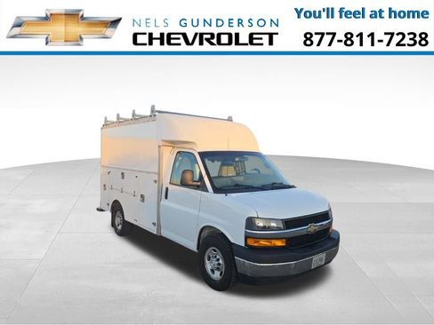 Used 2021 Chevrolet Express 3500 w/ Power Convenience Package RWD image 1