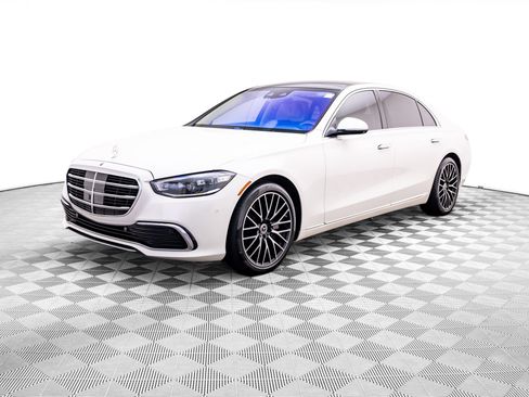 Used 2021 Mercedes-Benz S 580 4MATIC Sedan image 1