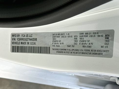 New 2026 RAM 1500 Tradesman RWD image 18