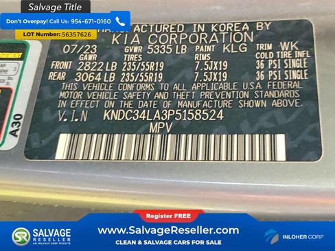 Used 2023 Kia EV6 Wind RWD image 17