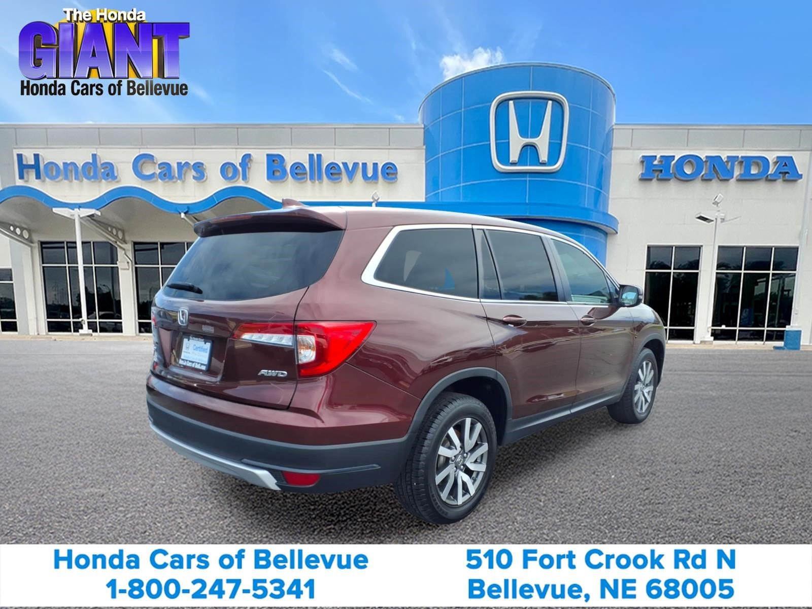 Certified 2021 Honda Pilot EX-L image 5