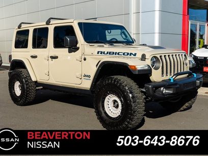 Used 2022 Jeep Wrangler Unlimited Rubicon 4xe w/ Steel Bumper Group