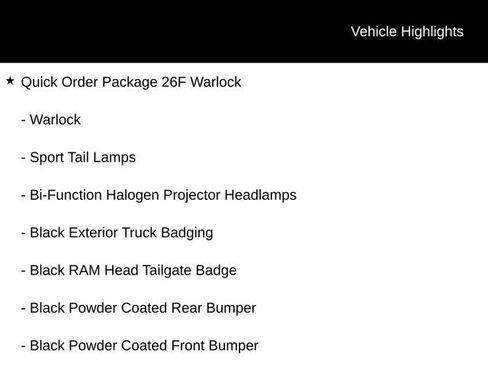 Used 2021 RAM 1500 Classic Warlock image 8