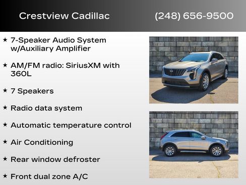Certified 2022 Cadillac XT4 Premium Luxury w/ Enhanced Visibility Package image 36