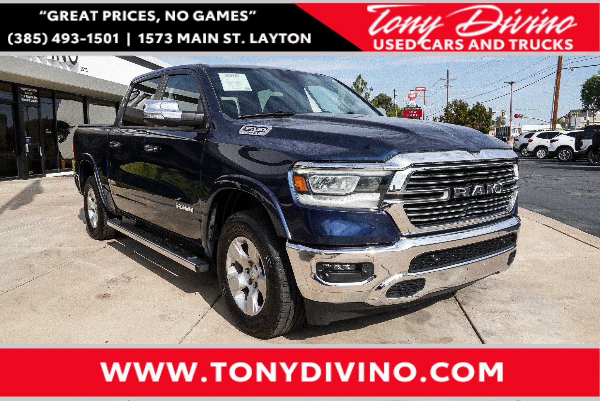 Used 2022 RAM 1500 Laramie AWD/4WD image 1