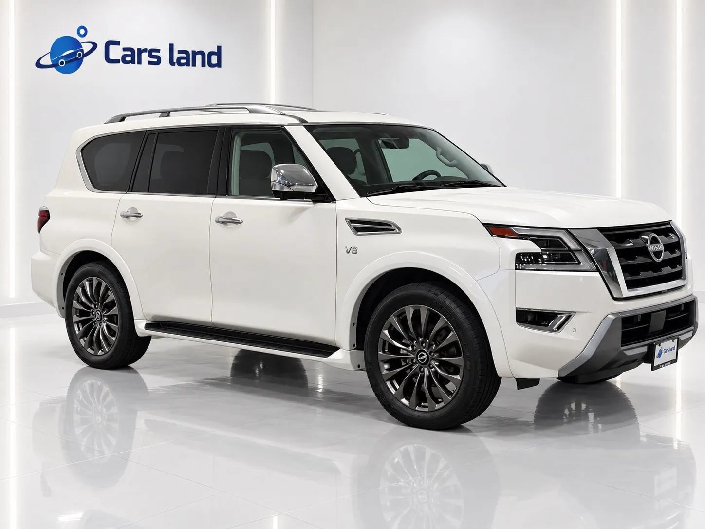 Used 2022 Nissan Armada Platinum w/ Captain's Chairs Package RWD image 2